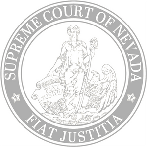 Supreme Court of Nevada Grey on White seal